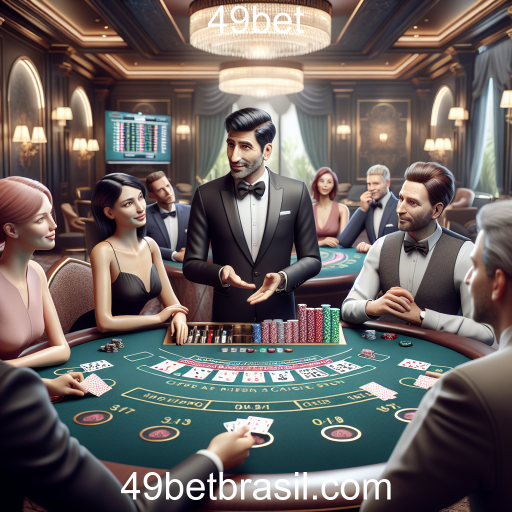 A Emoção do Casino Ao Vivo no 49bet